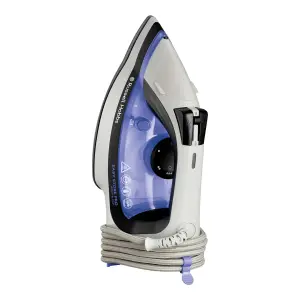 Russell Hobbs 26730 Wrap & Clip Steam Iron, 2400 W,  Blue/White