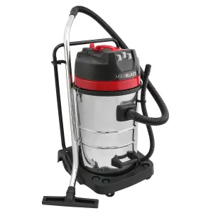 MAXBLAST 80L Industrial Vacuum with Floor Nozzle Attachment