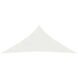 Berkfield Sunshade Sail 160 g/m2 White 3x4x4 m HDPE