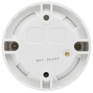 BG 801 6A 1 way White Pull cord switch