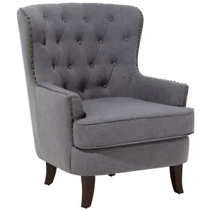 Armchair VIBORG II Fabric Dark Grey