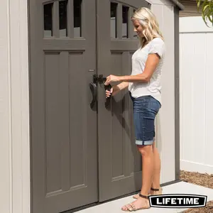 Lifetime 17.5 Ft. x 8 Ft. Outdoor Storage Shed