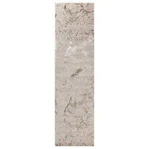 Strata Bronze Grey Champagne Modern Abstract Easy to Clean Rug for Living Room Bedroom and Dining Room-240cm X 340cm