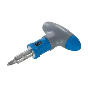 Silverline T-Handle Ratchet Screwdriver Set 22Pce