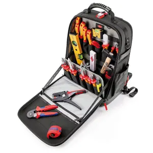 KNIPEX 00 21 50 E Tool backpack Modular X18 Electro   13175