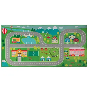 Kids Rug City Print 80 x 150 cm SEBEN