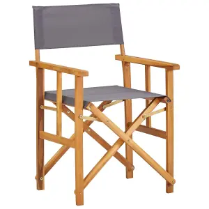 Berkfield Director's Chairs Solid Acacia Wood