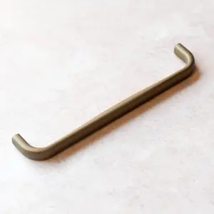 160mm Matt Brass Cabinet Handle Dark Gold Kitchen Cupboard Door Drawer Pull Bedroom Bathroom Replacement Furniture