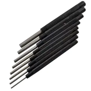 Pin Punch Set Drifting Parallel Punches Metric 2.4mm - 9.5mm Bergen 8pc Set