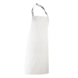 Premier Ladies/Womens Colours Bip Apron With Pocket / Workwear (Pack of 2)