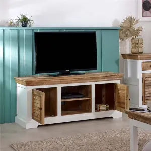 Oscar Tv Cabinet Upto 57" Solid Mango Wood