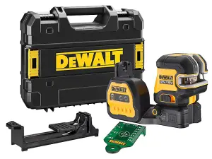 DEWALT DCE825NG18 Spot & Cross Green Laser 12/18V Bare Unit