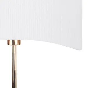 Metal Floor Lamp Gold CALVILLO