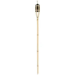 Harbour Housewares Bamboo Garden Fire Torches - 113cm - Pack of 12