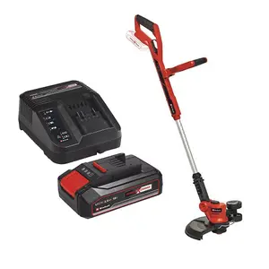 Einhell PXC Cordless Strimmer Grass Trimmer 30cm Lawn Li Wheels + 2.5AH Kit