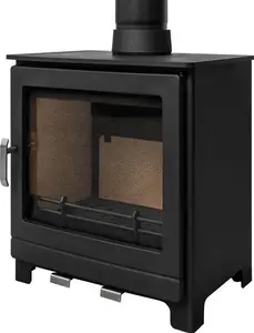 Mazona Ripley 8Kw Multifuel Woodburning Stove, Freestanding, Eco Design Approved, Defra Approved