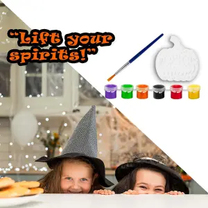 Halloween Decorations Craft Paint Kit Halloween Party, Trick or Treat cm Pumpkin