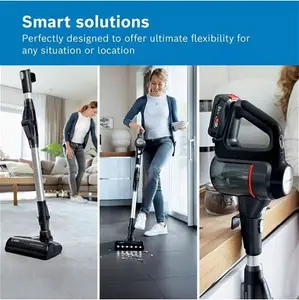 Bosch Unlimited 7 BCS711GB Prohome Cordless Vacuum Cleaner, Granite