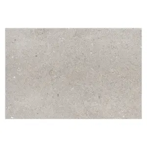 Azure Matt Grey Stone Effect Porcelain Outdoor Tile - Pack of 10, 5.4m² - (L)900x(W)600mm