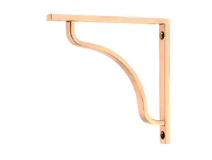 Polished Bronze Abingdon Shelf Bracket (150mm x 150mm)