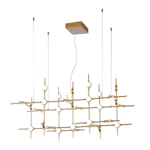 Luminosa Provenza Modern Integrated LED Pendant Ceiling Light, 3000K