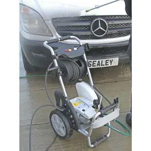 Premium Pressure Washer with Total Stop System & Nozzle Set - 10m Hose - 150bar