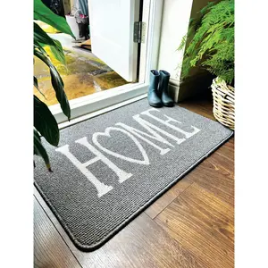 My Utility Home Kitchen Mat 50cm W x 80cm L / Silver