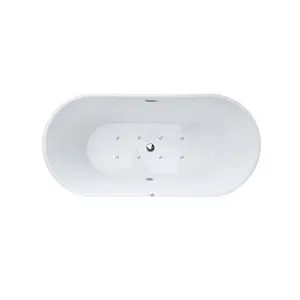 Viktor Benson Cancun Freestanding Bath 1700 x 800 x 600mm with Air Jets