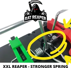 Rat Reaper XXL Professional Rat Trap For Extra Large Rats Extra Wide 8CM Snap Use Indoors & Outdoors 1 Pack