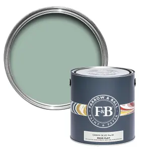 Farrow & Ball Dead Flat Mixed Colour 84 Green Blue 5 Litre