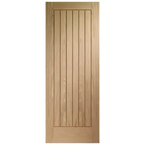 Internal Oak Suffolk Original Fire Door 1981 x 686 x 44mm (27")