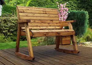 Charles Taylor Two Seat Rocker Bench Boxed