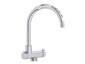 Hommix Torino Chrome Folding 3-Way Tap (Triflow Filter Tap)