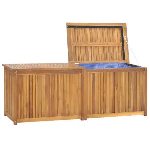 Berkfield Garden Box 150x50x55 cm Solid Wood Teak