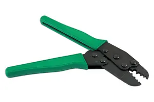 Laser Tools 7314 Heavy Duty Ratchet Crimping Pliers for Copper Tube Terminals