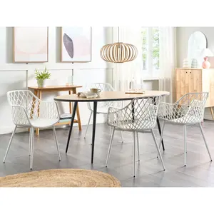 Nashua II Dining Chair White