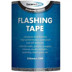 BOND-IT FLASHING TAPE 225mm x 10m - Weatherproof