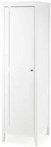 Dunelm Lynton Single Wardrobe, Farmhouse, White