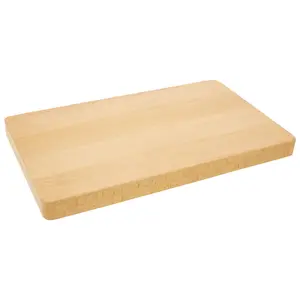 Interiors by Premier Rectangular Chopping Board, Thick and Durable Cutting Board for Kitchen Worktops, Kitchen Chopping Board