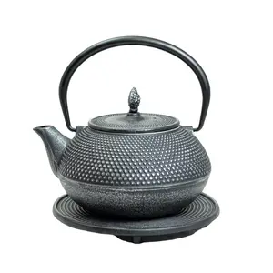 Bloomsbury Market Cloelia 1.2ml Solid Colour Teapot Silver/Black