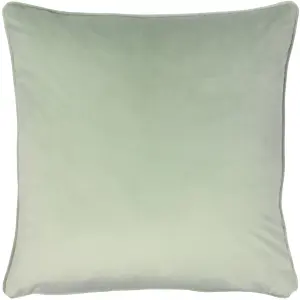 Evans Lichfield Opulence Velvet Piped Feather Filled Cushion