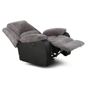 Valencia Manual Latch Recliner Armchair Grey