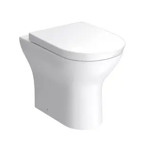 Dezine Alto Back To Wall Toilet with Soft Close Seat