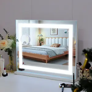 Prestano Rectangle LED Metal Mirror