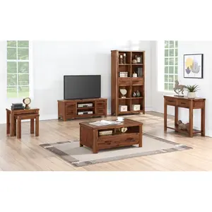 Oruada 2 Piece Nest of Tables Dark Brown