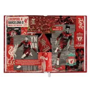 Liverpool FC 2025 Crest A5 Diary Red (One Size)