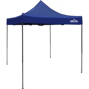 Durable 2x2m Blue Pop-Up Gazebo for Outdoor Events with Heavy Duty Frame