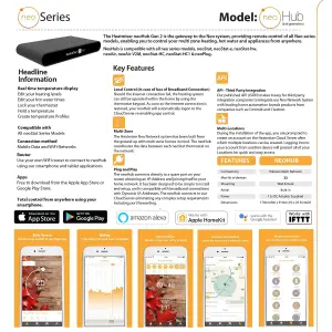 Heatmiser NeoHub Gen 2 - WiFi Gateway