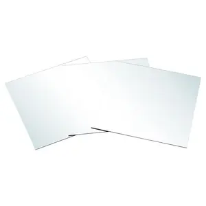 3pcs Acrylic Adhesive Wall Mirror Tiles (Set of 3) 30cm H x 30cm W