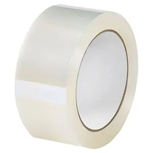 12 Rolls 50mm x 66m Clear Acrylic Super Sticky Packaging Tape for Sealing Parcels & Boxes